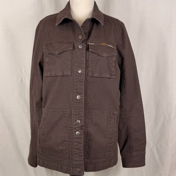 Prana Women's Utility Jacket with Cinchable Waist | Brown | Medium - Picture 2 of 15